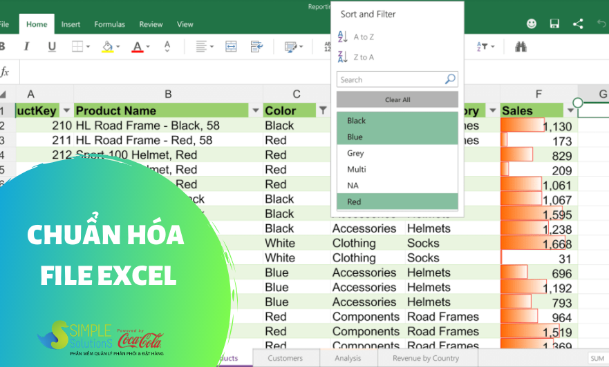 Chuẩn hóa file excel