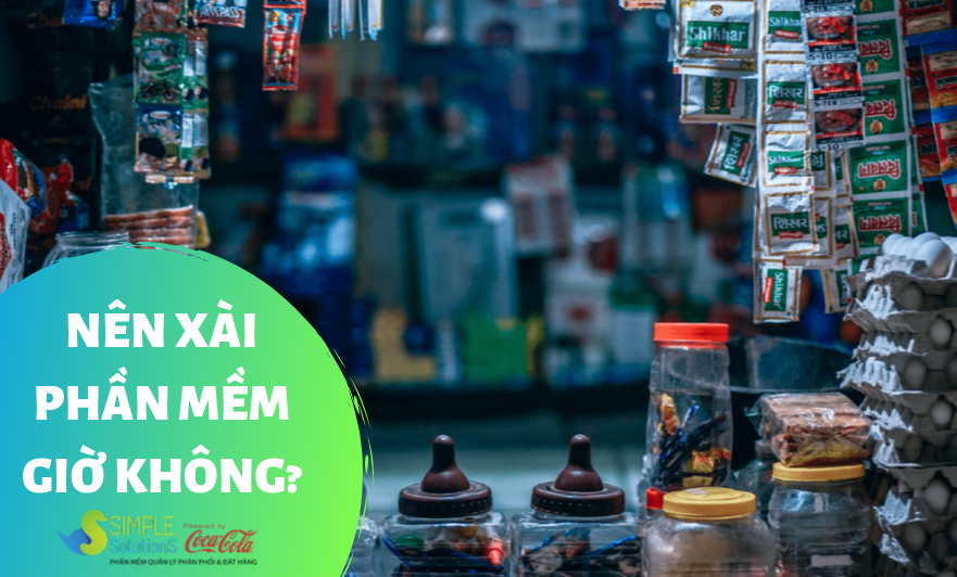Tạp hóa có nên xài phần mềm?