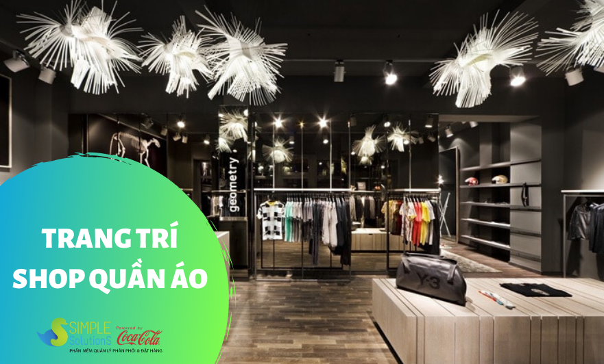 Trang trí shop quần áo