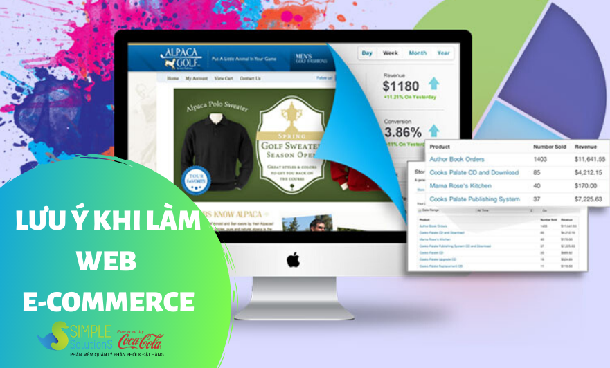 Lưu ý gì khi làm website e-commerce