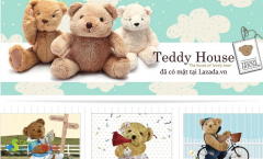 Teddyhouse – Ngôi nhà những chú gấu dễ thương