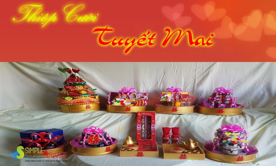 Thiệp cưới Tuyết Mai