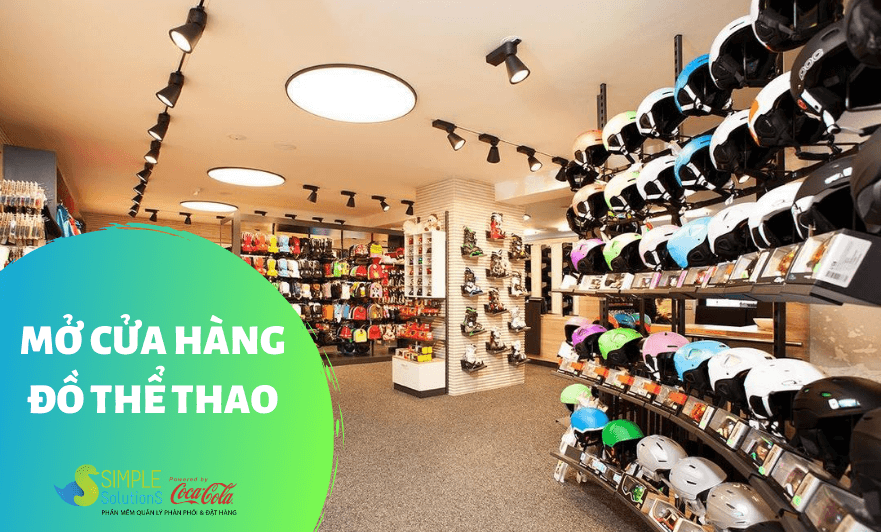 Mở cửa hàng kinh doanh đồ thể thao