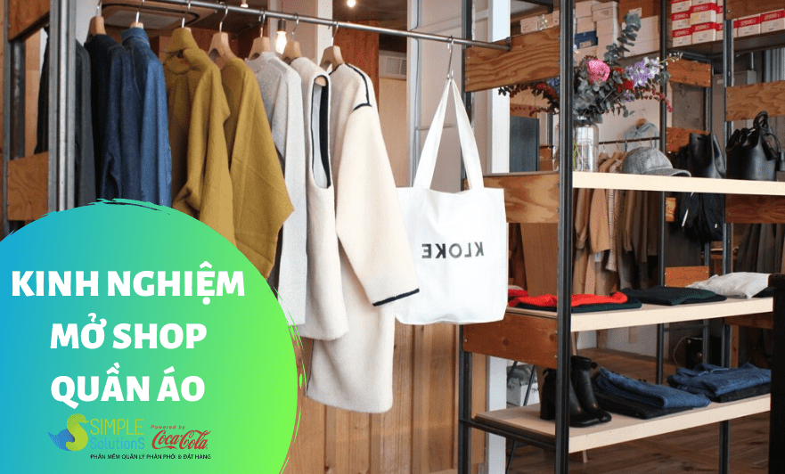 Mở shop quần áo