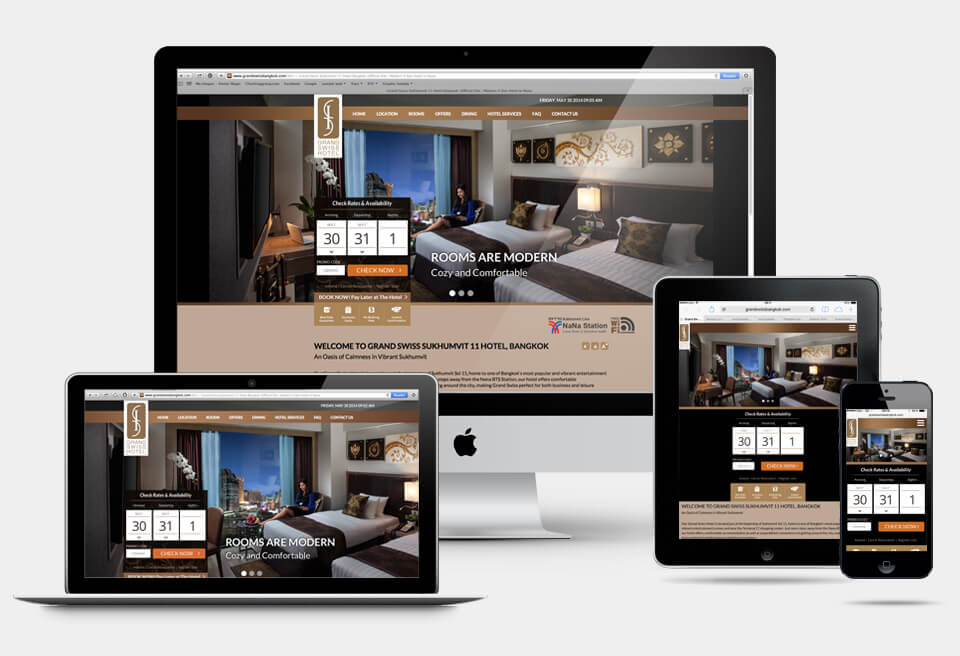 Thiết kế website kinh doanh khách sạn